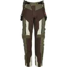Furygan Discovery, Textilhose wasserdicht - Hellgrau/Oliv/Braun - S