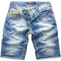 Rock Creek Shorts Jeansshorts dicke Naht Regular Fit