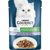 Purina Gourmet Perle Еrlesene Streifen Kalb & Gemüse 85 g