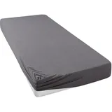 OTTO home Spannbettlaken Jersey 90 x 200 - 140 x 200 - 180 x 200 cm grau