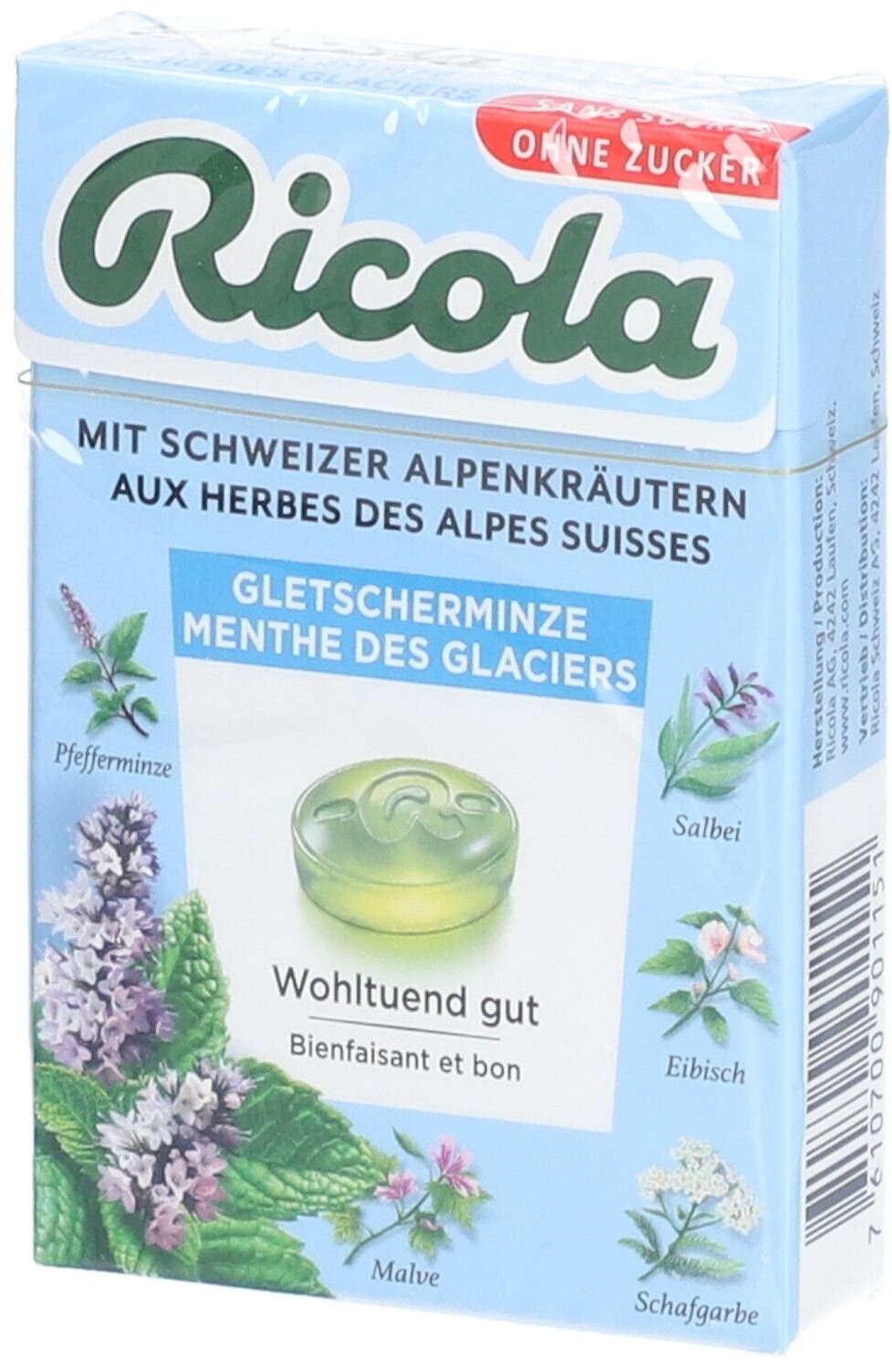 Ricola Gletscherminzbonbons