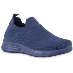 Damen Slip Ons in Hellblau