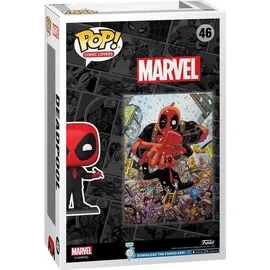 Funko Pop! Comic Cover Deadpool in Black Suit