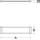 pba 01 Glasablage,seitlichen Halterungen aus Nylon, 140x620(656)mm