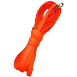 HEIM Hundeleine »Modern Art«, Größe: 10 m, Biothane, neonorange