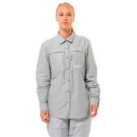 Jack Wolfskin Barrier Langarmhemd - Cool Grey - 2XL