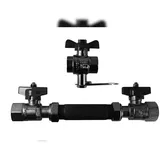 Allmess ams Einbausatz für Verschraubungs-wz Ebs Dn15, G 3/4 x110-D-KH