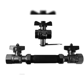 Allmess ams Einbausatz für Verschraubungs-wz Ebs Dn15, G 3/4 x110-D-KH