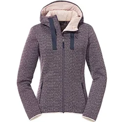 SCHÖFFEL Damen Unterjacke Fleece Hoody Aurora L, tattoo, 38