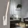 GLOBO Wandleuchte H 35 cm LED dimmbar Kristalle Metall Silber (MPNR: 955.07)