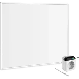 Viesta Infrarot Wandheizung mit Thermostat [wifi steuerung] - Infrarotheizung Kassettendecken – Carbon Crystal Infrarot Paneel App steuerbar –