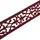 zaun|zu® Sichtschutzstreifen 19 x 255 cm Bordeauxrot Polypropylen 2 St.