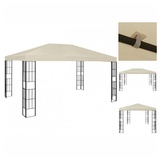 vidaXL Pavillon 3×4 m Creme