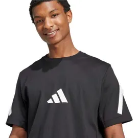 adidas Z.N.E. Kurzarm-T-Shirt Black / White XL