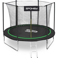 Spokey Gartentrampolin Jumper mit Innennetz grün 10FT 305cm grün