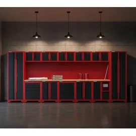feistos Werkstatteinrichtung Novo 5 Metall Werkzeugschrank | rot