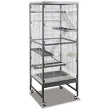 Montana Cages | Voliere, Zimmervoliere, Käfig Casa 60 für Nager (Sevilla I) - Antik/Platinum