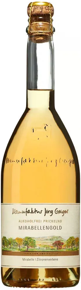 Jörg Geiger Prisecco Mirabellengold alkoholfrei 0,75 Liter