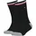 Tommy Hilfiger Kinder Socken im Pack - ICONIC SPORTS, Vorteilspack, Frottee-Sohle, 27-42 Schwarz 35-38