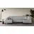 Home Affaire Wohnlandschaft HOME AFFAIRE "ARROS U-Form mit Wellenunterfederung, Maße B/T/H: 300/163/81 cm", grau (hellgrau), B:300cm H:81cm T:163cm, 100% Polyester, Sofas, Wohnlandschaft, incl. Zierkissen, mit Recamiere links/rechts bestellbar, auch in Cord
