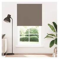 VidaXL Verdunkelungsrollo Kaffeebraun 130x210 cm Stoffbreite 126,6 cm, vidaXL