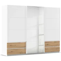 Rauch Schwebetürenschrank ELARA 271 x 210 x 62 cm Weiß