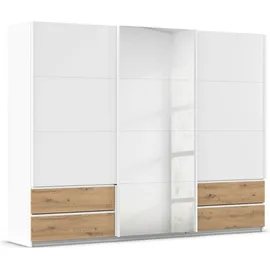 Rauch Schwebetürenschrank ELARA 271 x 210 x 62 cm Weiß