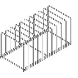 CombiSteel Backformen Einsatz Edelstahl 10