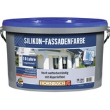 HORNBACH Silikonfarbe Silikon-Fassadenfarbe weiß 10 l