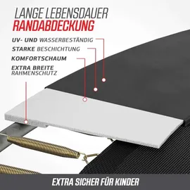 Berg Toys Favorit Regular 200 cm inkl. Sicherheitsnetz Comfort grau