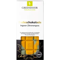 Greendoor Badeschokolade Ingwer Zitronengras 100 g