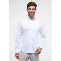 Eterna MODERN FIT Jersey, Shirt in weiß