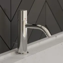 Steinkamp Living Waschtisch-Einhebelmischer mit Zugstangen-Ablaufgarnitur, mit Wasserspar-Strahlregler 5L/Min