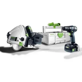 Festool Akku-Bohrschrauber inkl. 2 x 5,0 Ah + Koffer