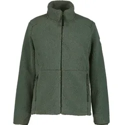 ICEPEAK Damen Unterjacke ADELINE, DUNKEL OLIVGRUN, L