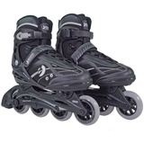 Best Sporting Inline Skates für Teenager + Erwachsene, schwarz, 41-42