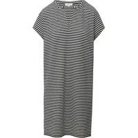 s.Oliver Gestreiftes Kurzkleid Sommerkleid Schwarz/Weiß 34