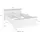 Home Affaire Bett HOME AFFAIRE "Florenz Doppelbett Landhausstil Bettgestell (100,140 oder 180/200cm)", weiß (piene weiß), L:208cm, Betten, Bett, aus FSC-zertifiziertem Holzwerkstoff, in 3 Breiten