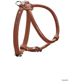 Hunter Geschirr Round & Soft Canadian Up XXS-XS cognac