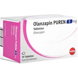 Olanzapin Puren 5 mg Tabletten 70 St