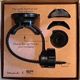 Kommit Bike Mount Halterung für Lenkervorbau schwarz