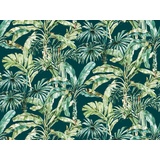 Rasch Textil Rasch Tapeten Vliestapete (Botanical) Grün braune 3,00 m x 4,00 m Florentine III 485868