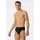 SCHIESSER Minislip kariert Schwarz S 4er Pack