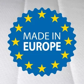 matratzen discount Weicher viskoelastischer Matratzentopper 140 x 200 cm weiß