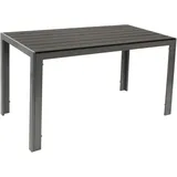 FRG Gartentisch 125 x 70 x 75 cm grau