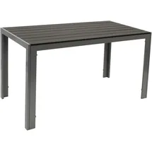 FRG Gartentisch 125 x 70 x 75 cm grau