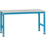 Manuflex Tischplatte Kunststoff 2000x800 Licht-Blau