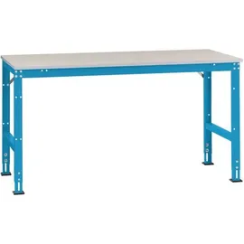 Manuflex Tischplatte Kunststoff 2000x800 Licht-Blau