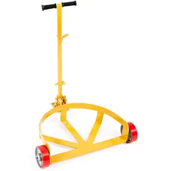 VEVOR Fassroller mit Griff Transportroller Rollbrett 250L Fass-Trolley Ø 620 mm Geeignet zum Transport von Fass bis zu einem Gewicht von 544kg Fasswagen mit 1 Universalrad & 2 Richtungsräder