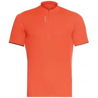 Odlo Essential Half Zip Trikot kurzarm exuberant orange